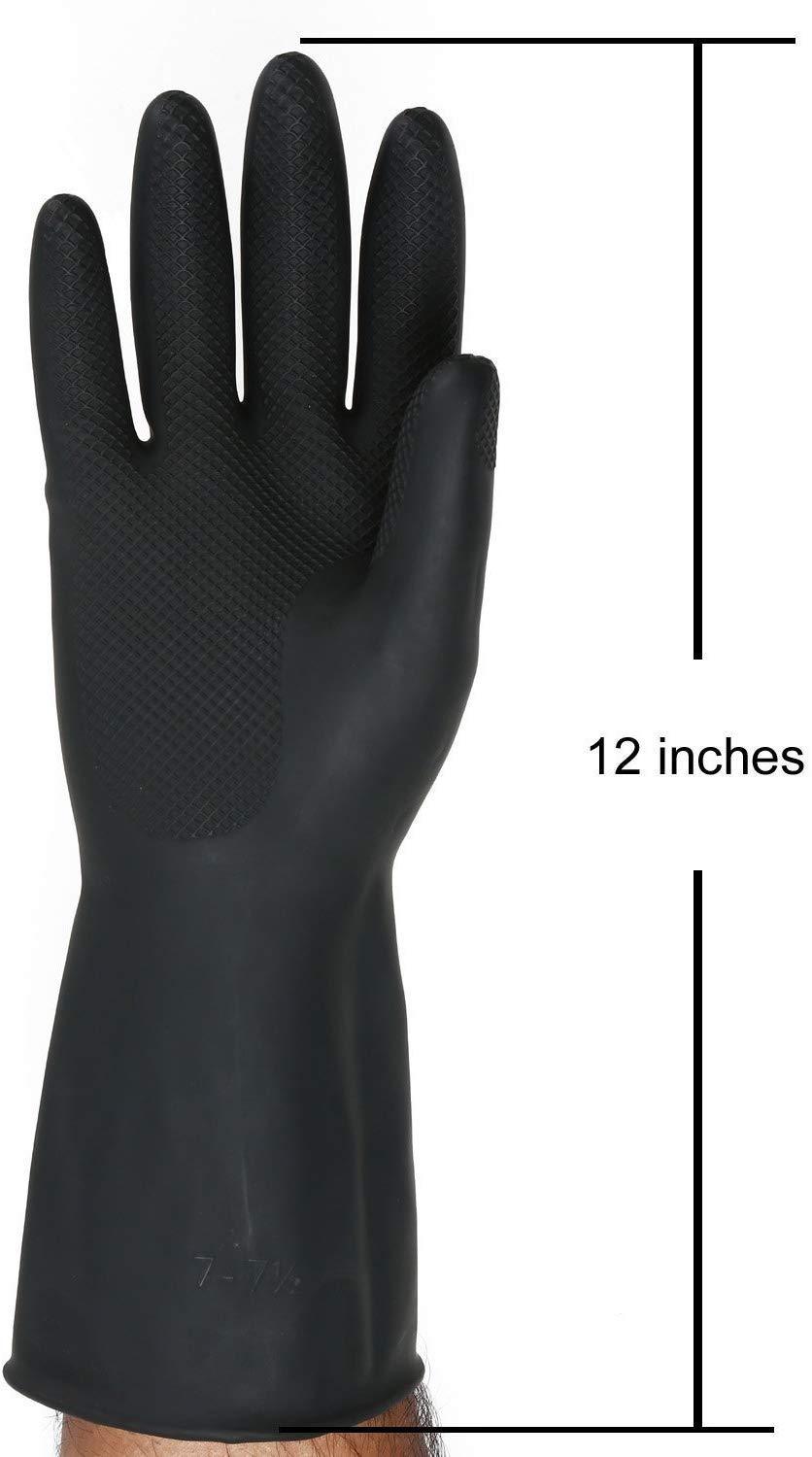 0673 Multipurpose Natural Gum Rubber Reusable Cleaning Gloves - SkyShopy 0673 Multipurpose Natural Gum Rubber Reusable Cleaning Gloves - SkyShopy